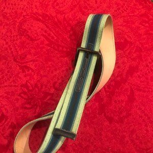 Vintage green tones Missoni buckle belt 34
